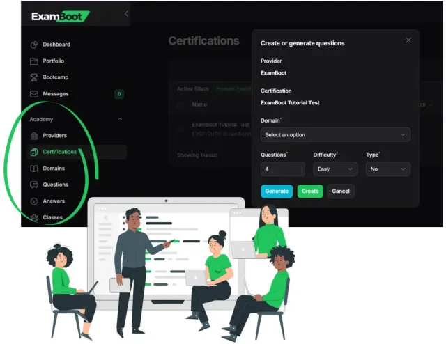 Academy access: Empower Educators with AI - ExamBoot